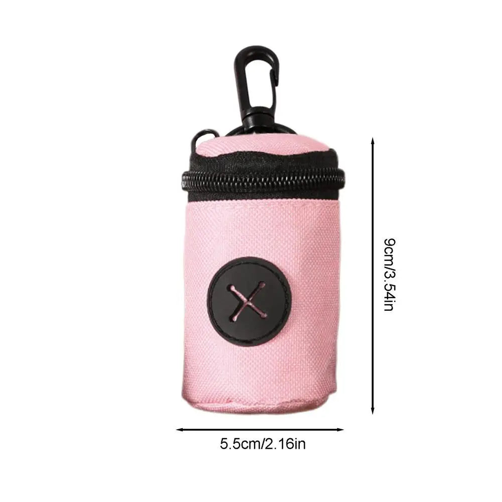 Dog Poop Bag Holder with Clip – Portable Waterproof Dispenser