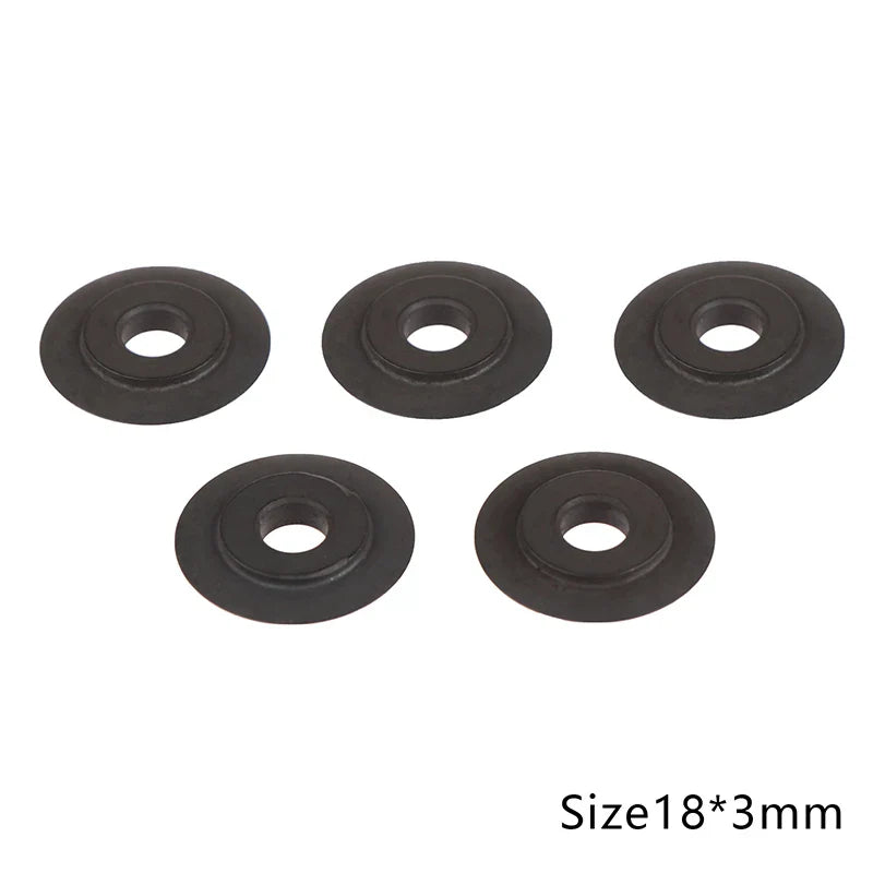 5-Pack Alloy Steel Pipe Cutter Blades – Copper & Stainless Steel