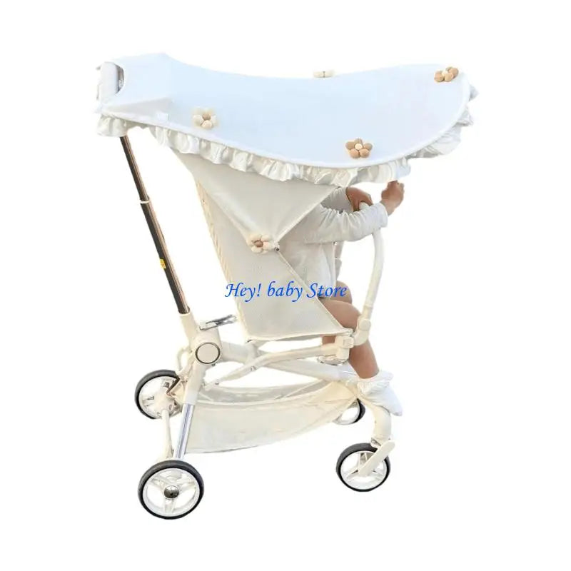 Universal Baby Stroller Sunshade Canopy Cover | Pram Sun Shade