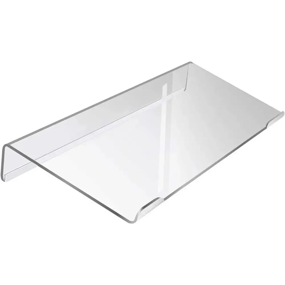 Clear Acrylic Keyboard Stand Tilted Mutli-Purpose Computer Keyboard Holder Silicone Anti-Slip Case Durable Keyboard Tray Peaceful Pleasures Health and Wellness Exclude