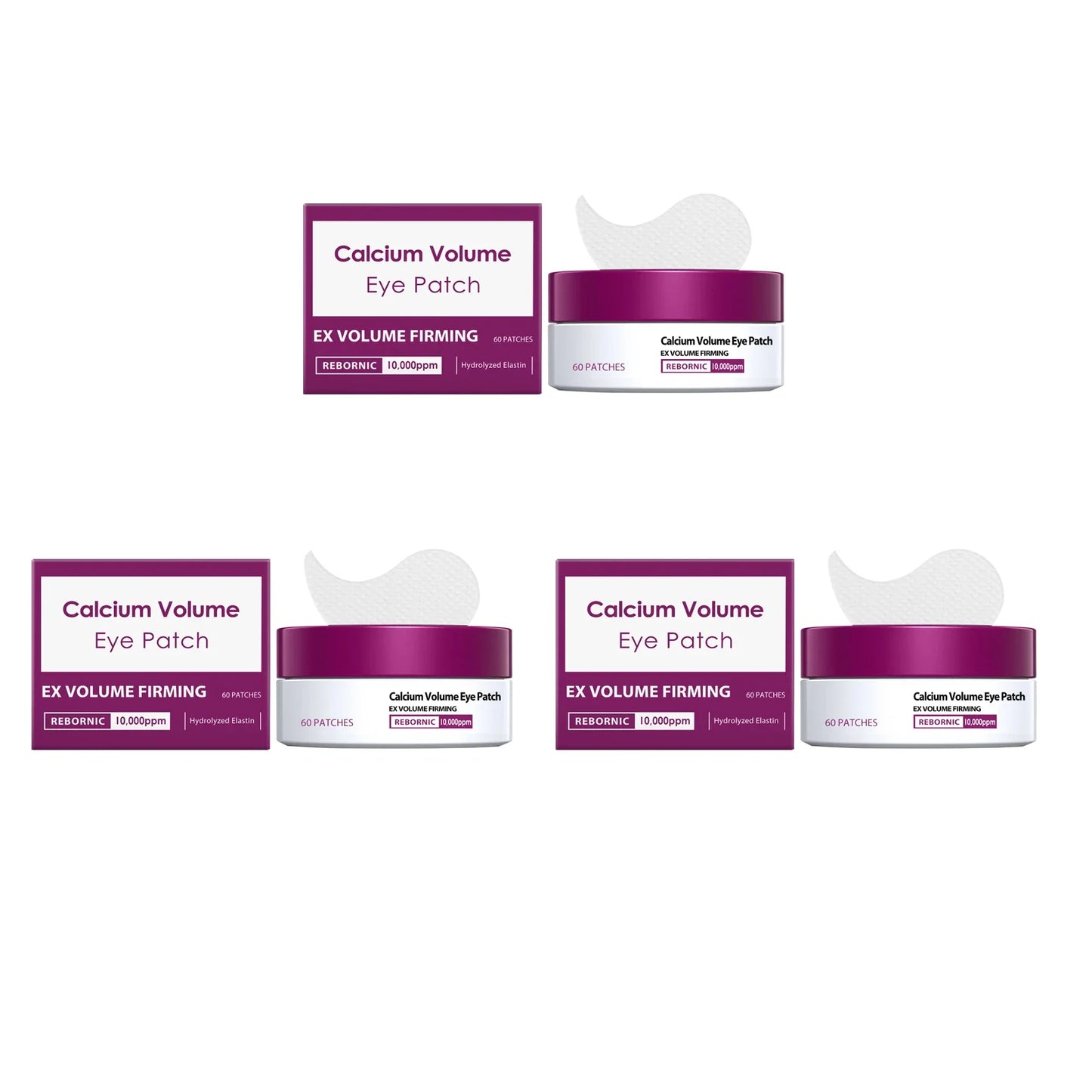 Calcium Eye Patches – Hydrating, Firming & Brightening (60 pcs)