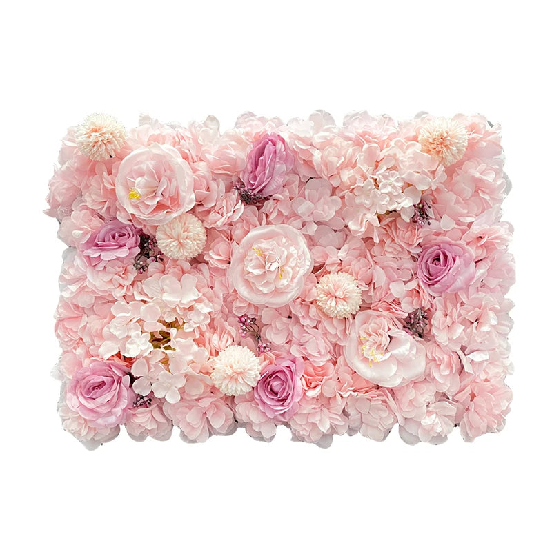 Silk Rose 3D Flower Wall Panel | Wedding & Party Backdrop