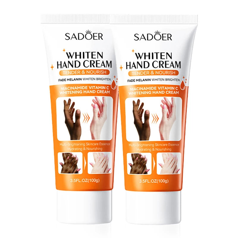 SADOER 100g Moisturizing Hand Cream | Non-Greasy & Brightening