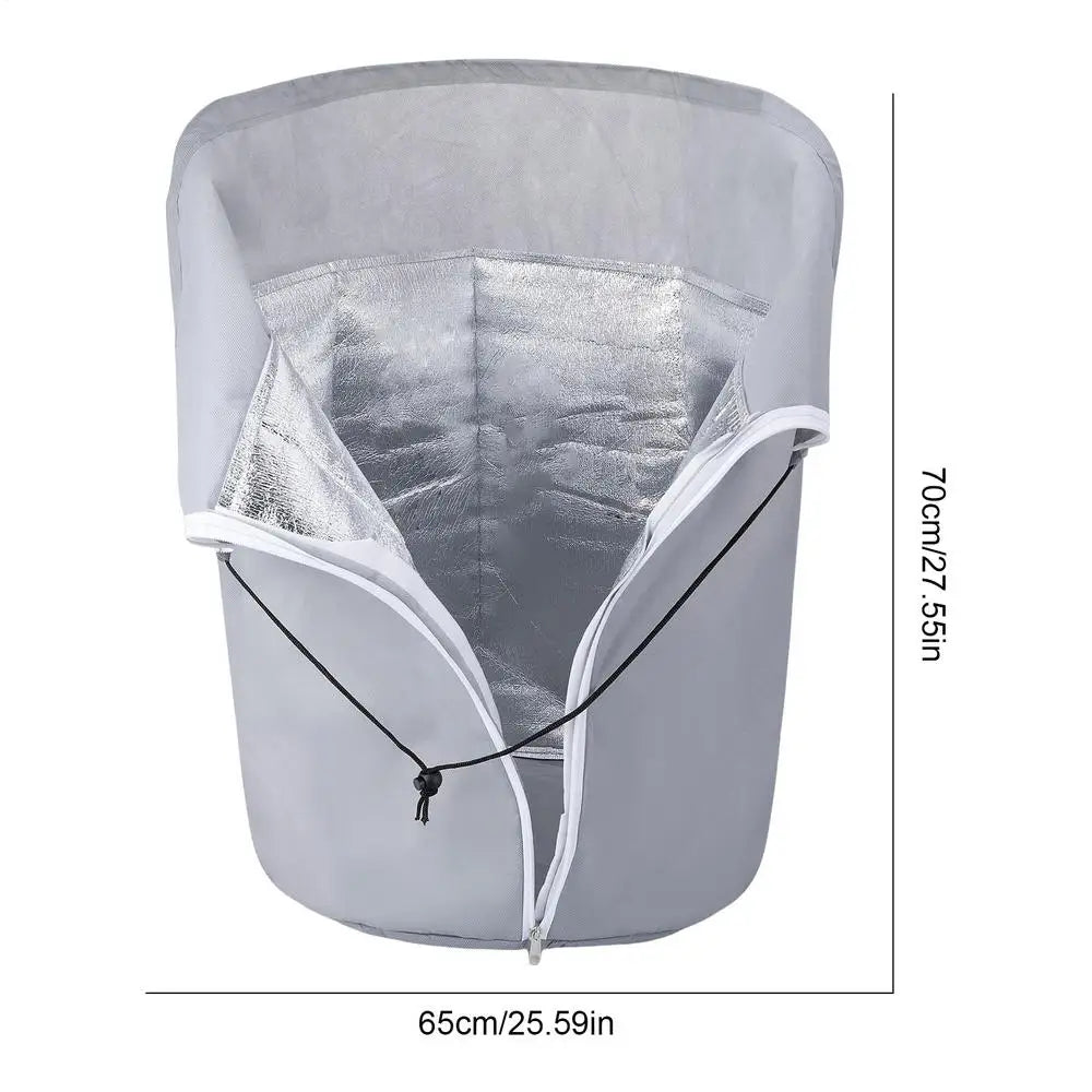 Winter Plant Pot Cover – Frost & Insulation Protection Bag