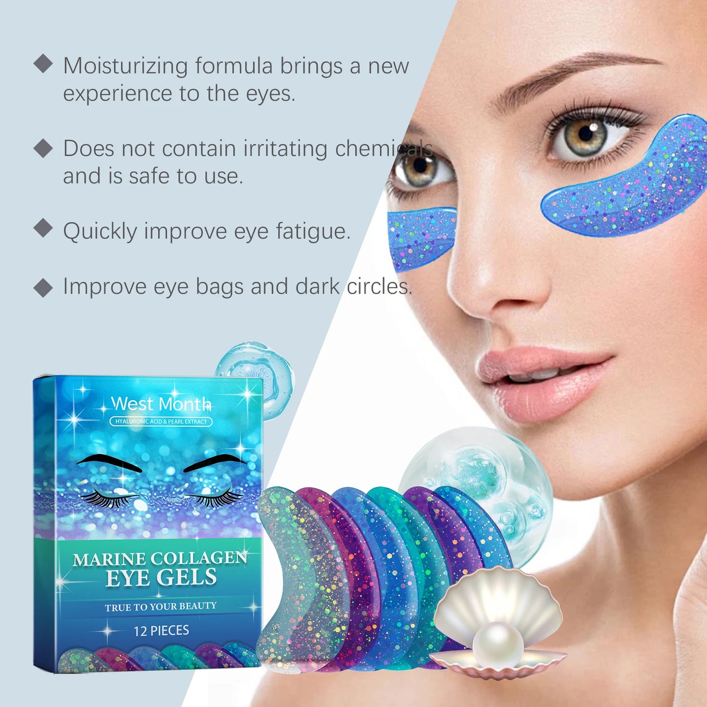 Collagen Eye Mask – Firming, Anti-Dark Circles & Anti-Puffiness