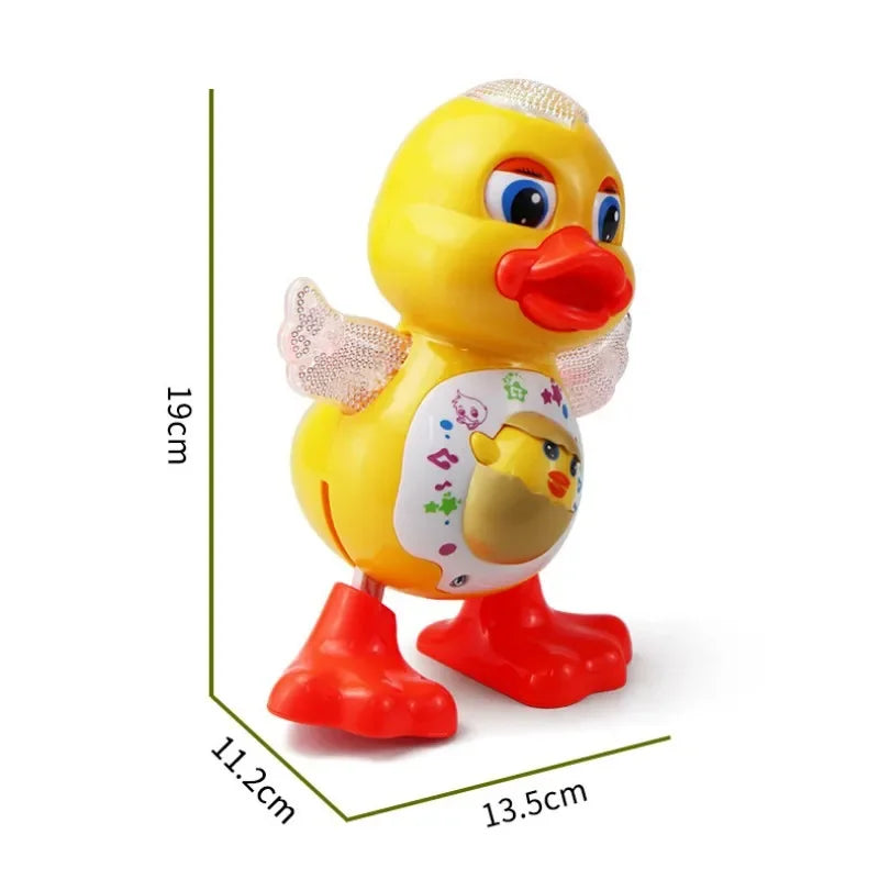 Electric Dancing Duck Toy – Musical, Lights & Interactive Kids Gift