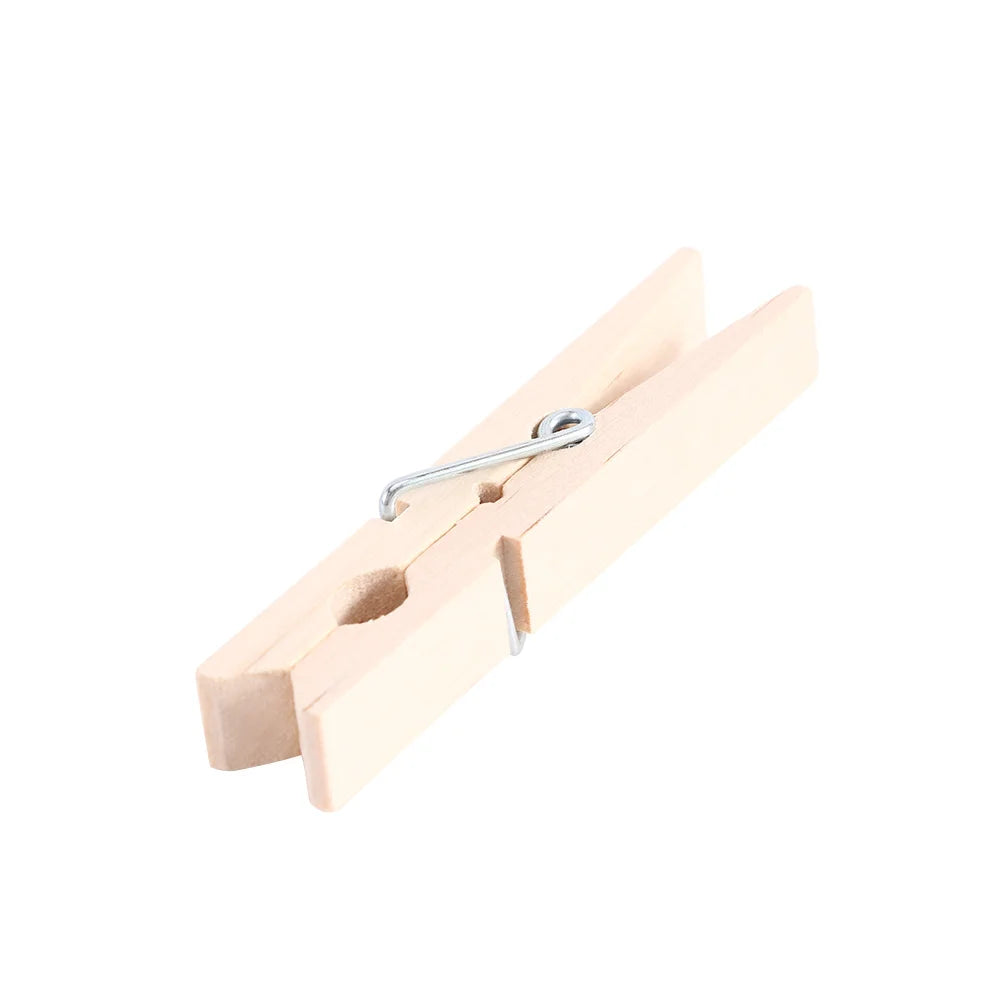 Wooden Clothespin Photo Clips – DIY Craft & Party Décor Pegs