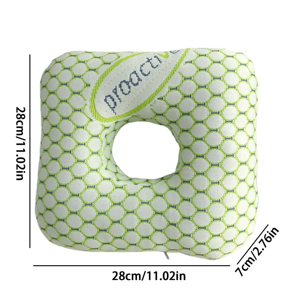 Ear Piercing Pillow for Side Sleepers | Memory Foam Ear Hole