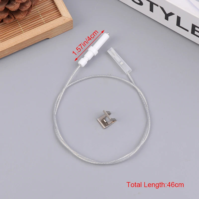 Gas Cooktop Igniter Electrode Spark Plug with Wire | 35mm 40mm