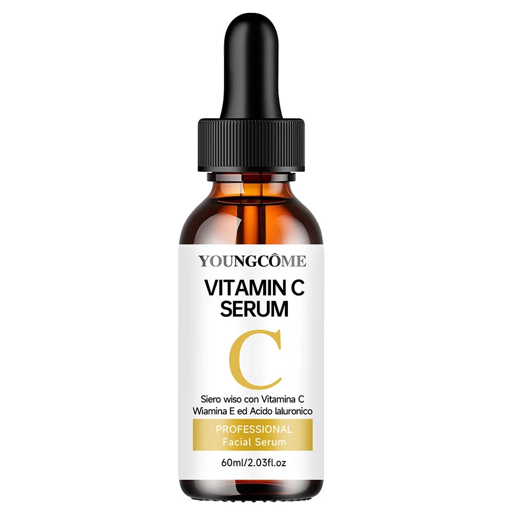 Vitamin C Facial Essence with Hyaluronic Acid - Brightening Moisturizing Repair Serum for Face Care Peaceful Pleasures Health and Wellness 60ml