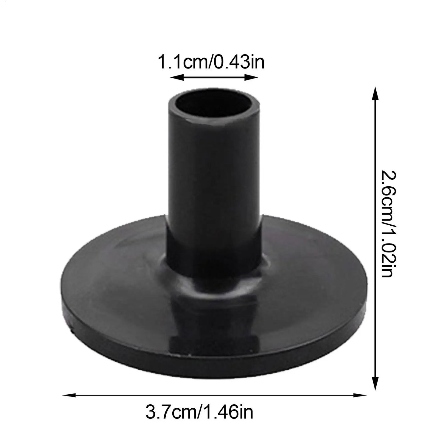 20-Pack Plastic Cymbal Sleeves | Drum Stand Replacement Parts
