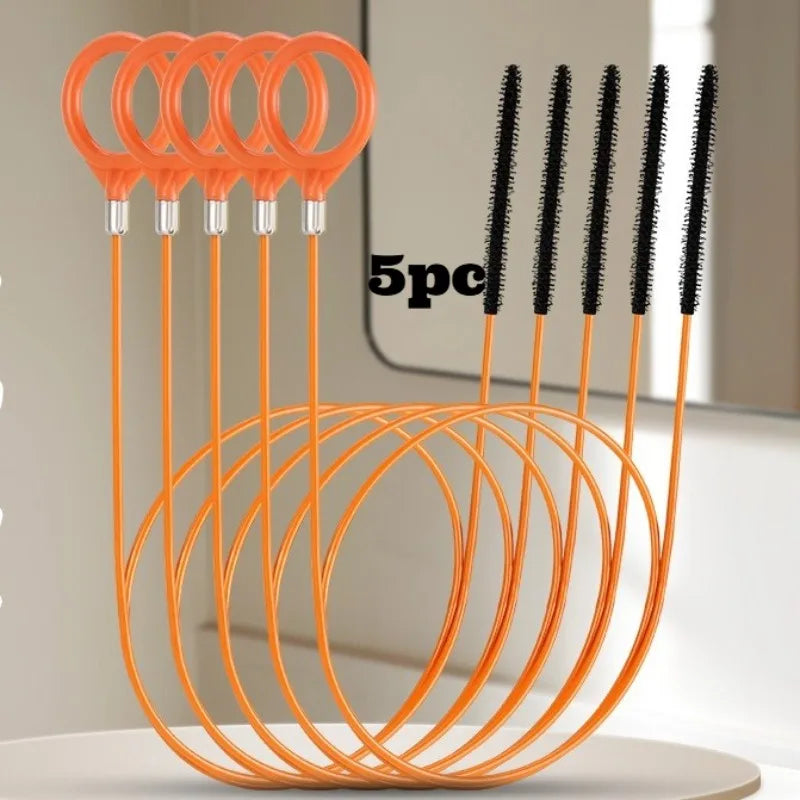 Drain Snake Hair Clog Remover – Sink, Shower & Bathtub Tool