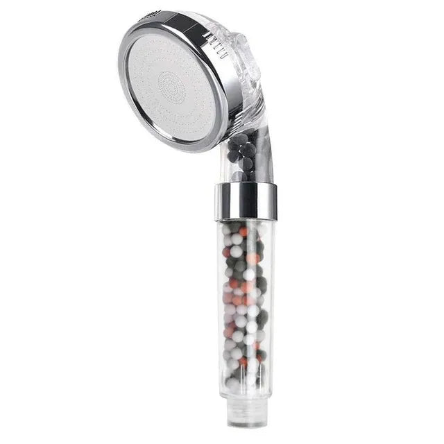 3-Mode Filtered Shower Head – High Pressure & Water Saving