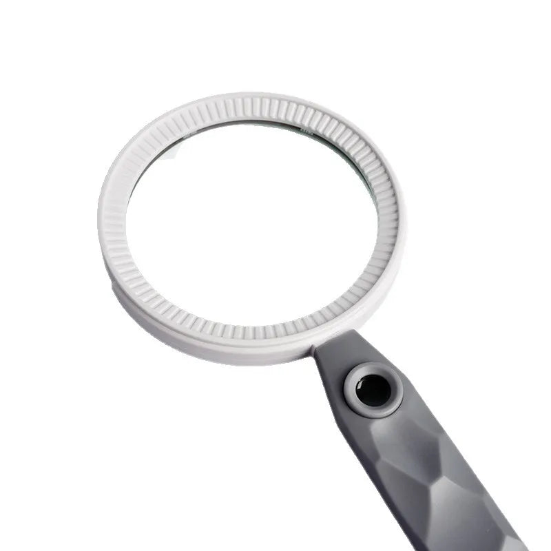 Handheld Massage Handle with Optional Magnifying Glass Peaceful Pleasures Health and Wellness
