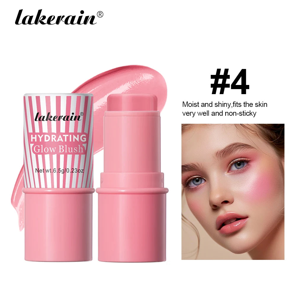 Cooling Water Jelly Blush Face Aqua Glow Pink Vital Girl Moisturizing Blush Natural Long Lasting Blush Stick Makeup For Women Peaceful Pleasures Health and Wellness 04