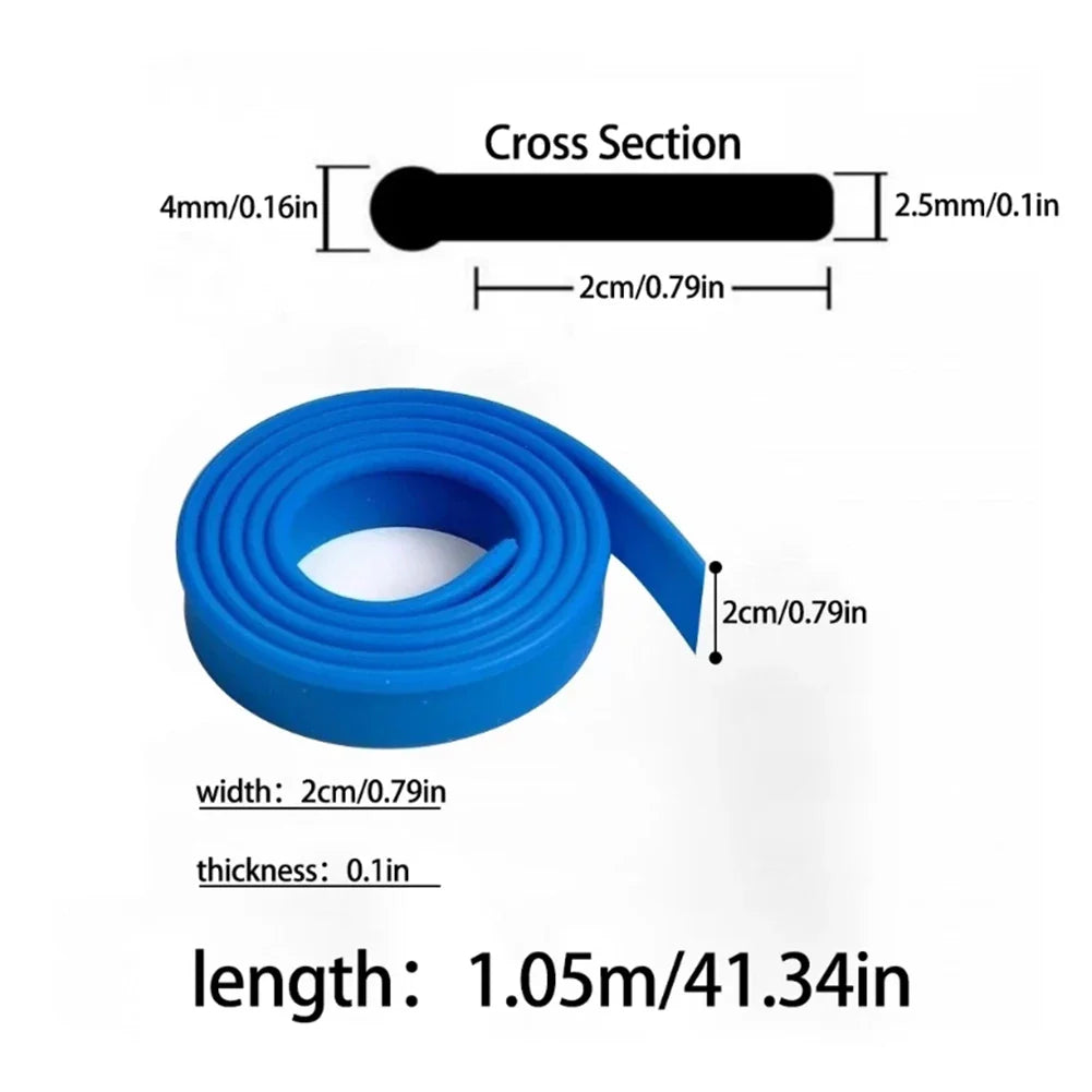 41" Replacement Squeegee Rubber Refill – Streak-Free Glass Blade