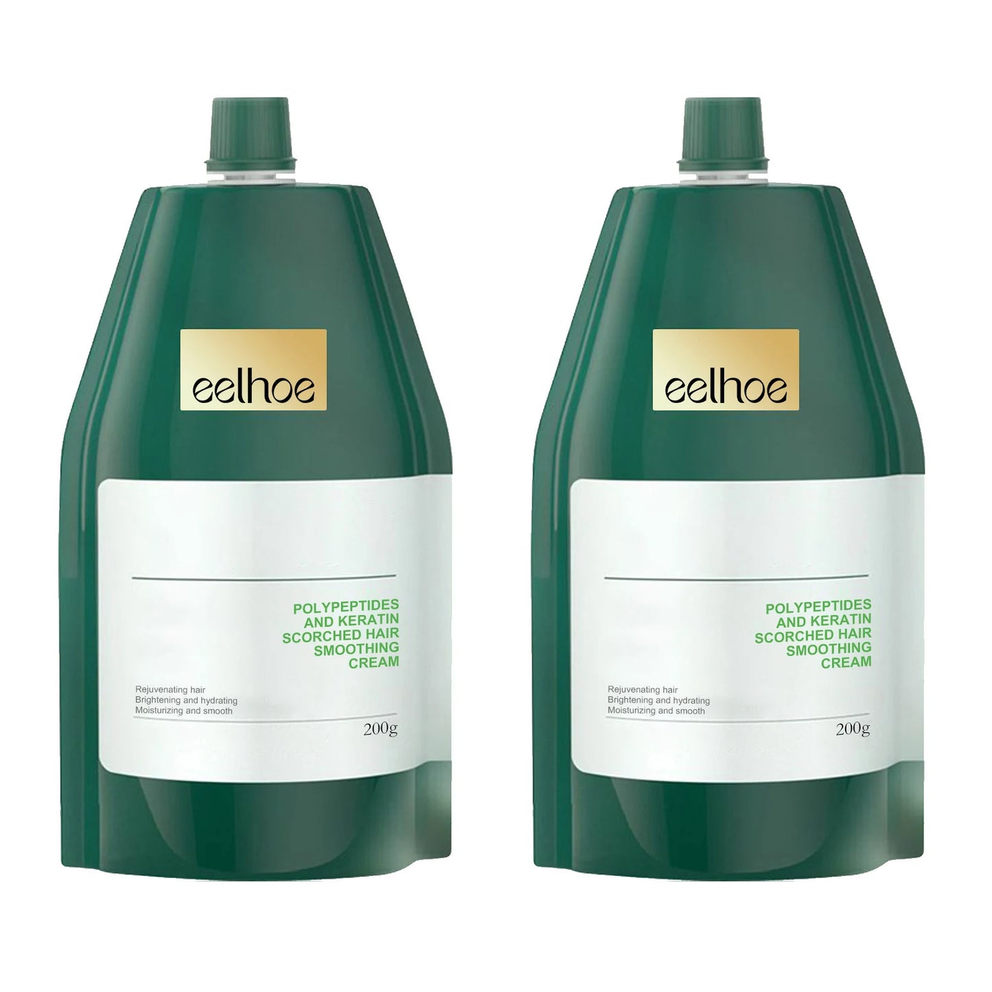 Keratin Hair Cream Quickly Smoothing Hair Reduce Frizz Split Ends Repairing Dry Damaged Scalp Moisturizing Hair Treatment Cream Peaceful Pleasures Health and Wellness 2 X 200g Boxed