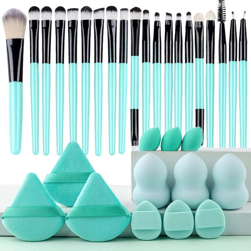 RUNTOIN 20Pcs Eyeshadow Brush Set – Blending & Shader Eyeshadow Brush Set Peaceful Pleasures Health and Wellness M-20GN-12GN