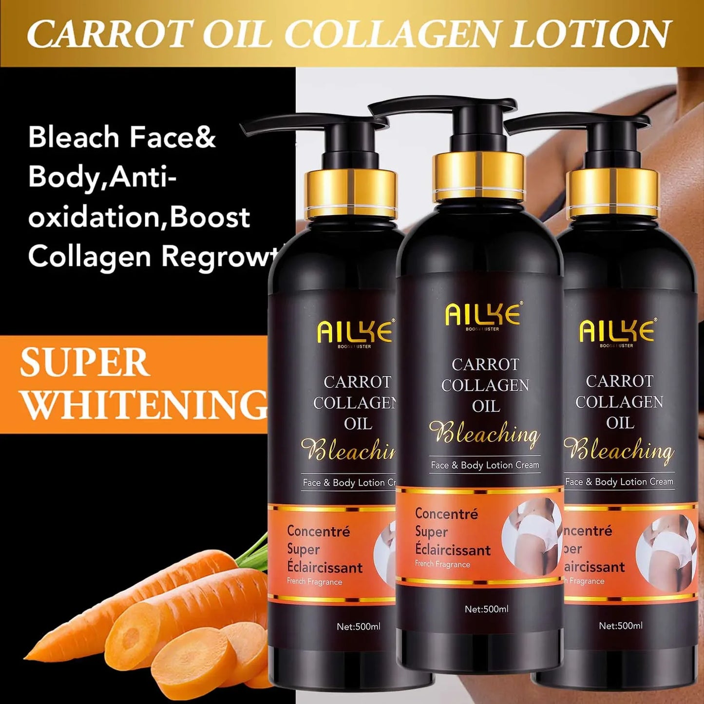 AILKE Collagen 5-in-1 Skin Care Kit – Brighten & Restore Elasticity