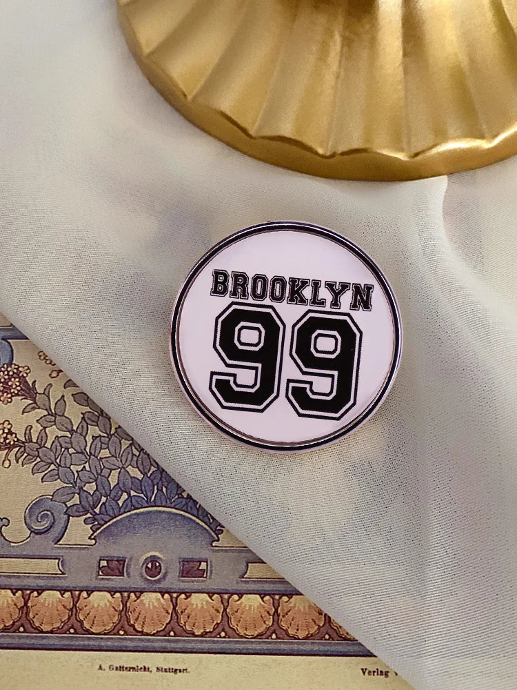 Brooklyn Nine-Nine TV Show Enamel Pin – 99 Precinct Badge