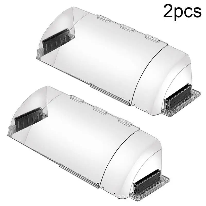 Adjustable AC Air Vent Deflector – Clear Acrylic Airflow Redirect