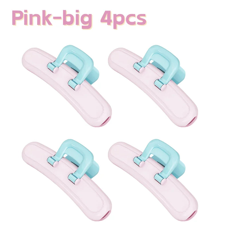 Multicolor Dopamine Food Bag Clips – Airtight Kitchen Sealing