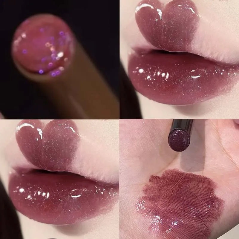HERORANGE Shimmering Jelly Lip Gloss | K-Beauty Mirror Shine