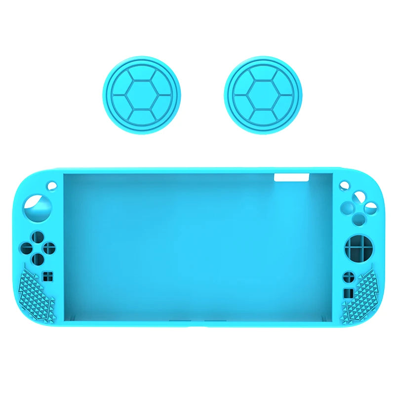 Silicone Soft Case For Switch 2 Protective Skin Sleeve Shockproof Protection Cover Shell For Switch 2 Handheld Game Console Peaceful Pleasures Health and Wellness Blue