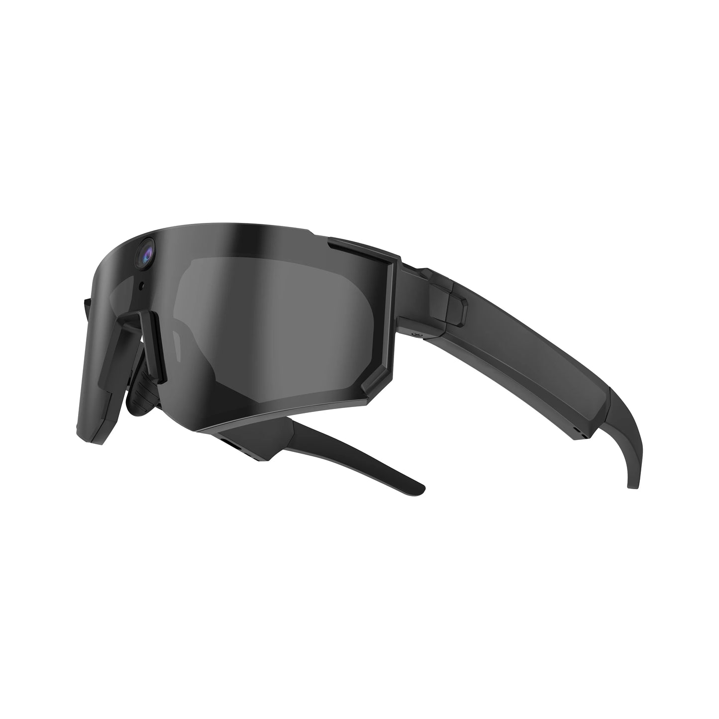 AI Smart Glasses 8MP HD Camera Video Recording WiFi 6 BLE 4.2 Bluetooth Call AI Translation Voice Assistant Anit UV WaterProof Peaceful Pleasures Health and Wellness All Black