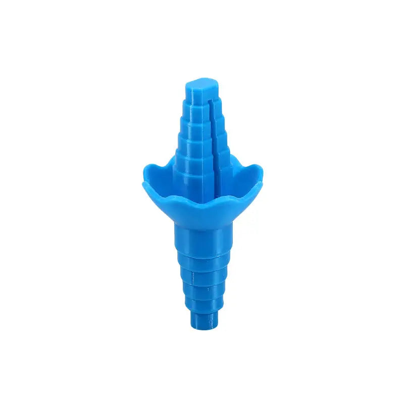 Bottle Emptying Transfer Connector Anti‑Spill Liquid Drainage Funnel Refill Dispenser Adapters Cosmetic Bottle Pour Accessories Peaceful Pleasures Health and Wellness Sky Blue-2Pcs