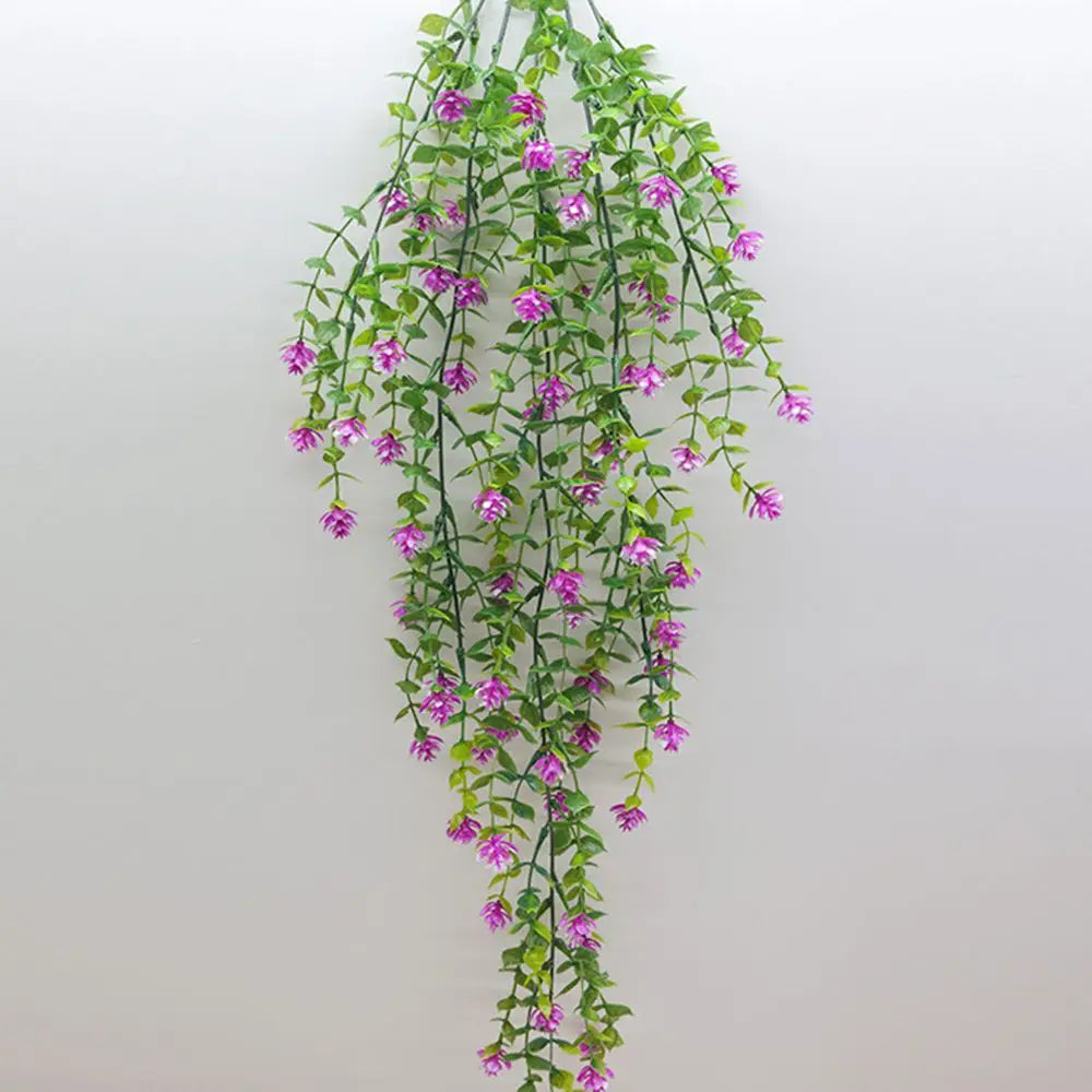Artificial Eucalyptus Camellia Vine | UV-Resistant Faux Plant
