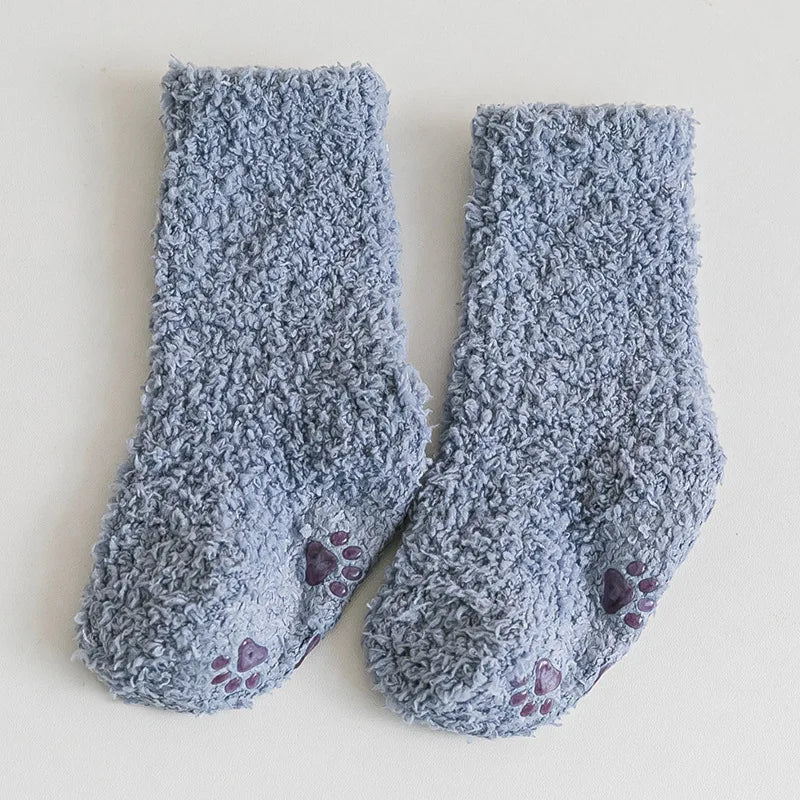 Baby Toddler Winter Socks | Soft Anti-Slip Warm Kids Socks