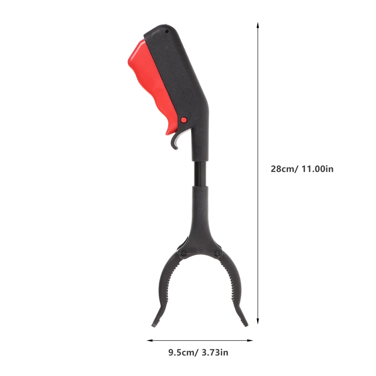Bending-free Trash Clip Drying Rack Pickup Sticks Garbage Litter Picker Collector Grabber Clips for Elder Portable Reaching Tool Peaceful Pleasures Health and Wellness