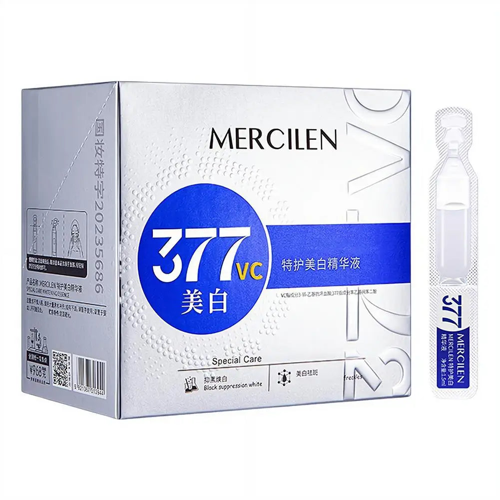30Pcs Reduce Wrinkles Skin Base Essence Face Care Moisturizing Brighten Delicate Smooth Shrink Pores Face Serum Beauty Skincare Peaceful Pleasures Health and Wellness