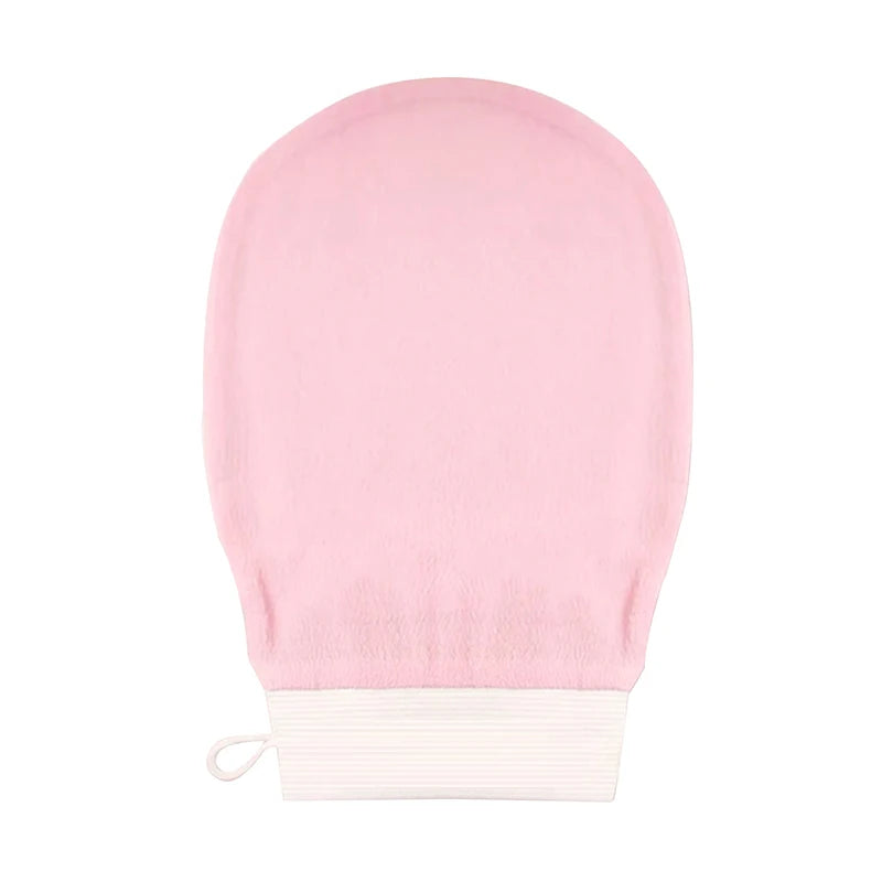 Exfoliating Bath Scrub Glove – Body & Facial Peeling Mitt