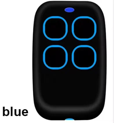 433 MHz Multi-frequency Wireless Replication Remote Control for Car Modification Safety Electronic Access Control Switch Peaceful Pleasures Health and Wellness Blue
