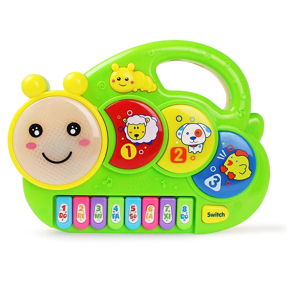 Kid Cartoon Piano Keyboard Game Electronic Multifunctional Toy Animal