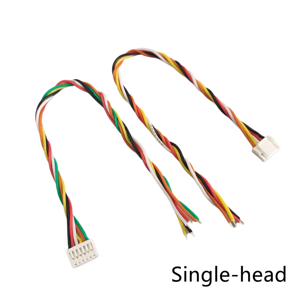10Pcs GH1.25 2P/3P/4P/5P/6P-10 Pin JST GH 1.25 Single Double Connector with 15CM Soft Silicone Cables for Pixhawk Pixhack GPS Peaceful Pleasures Health and Wellness Single head 3P 15cm