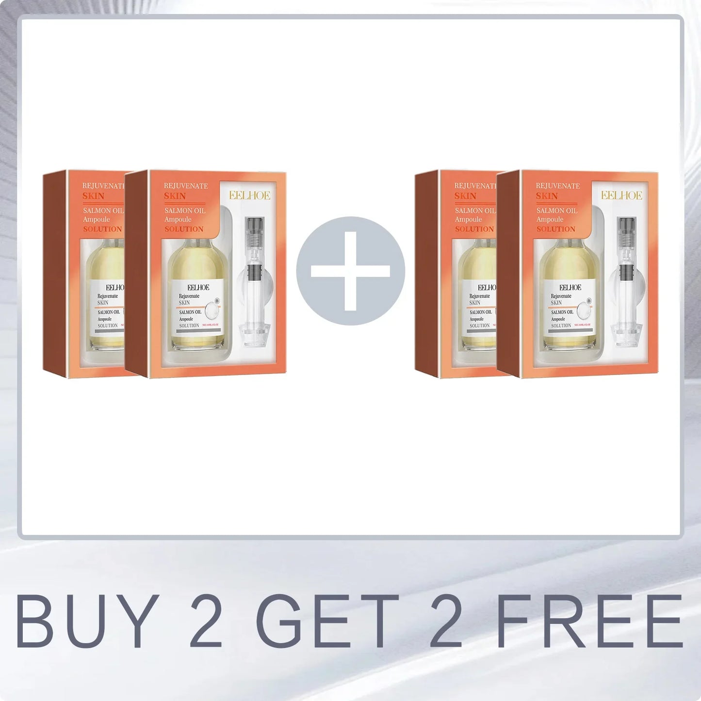 EELHOE Salmon Oil Face Serum – Hyaluronic Acid & Pore Minimizer
