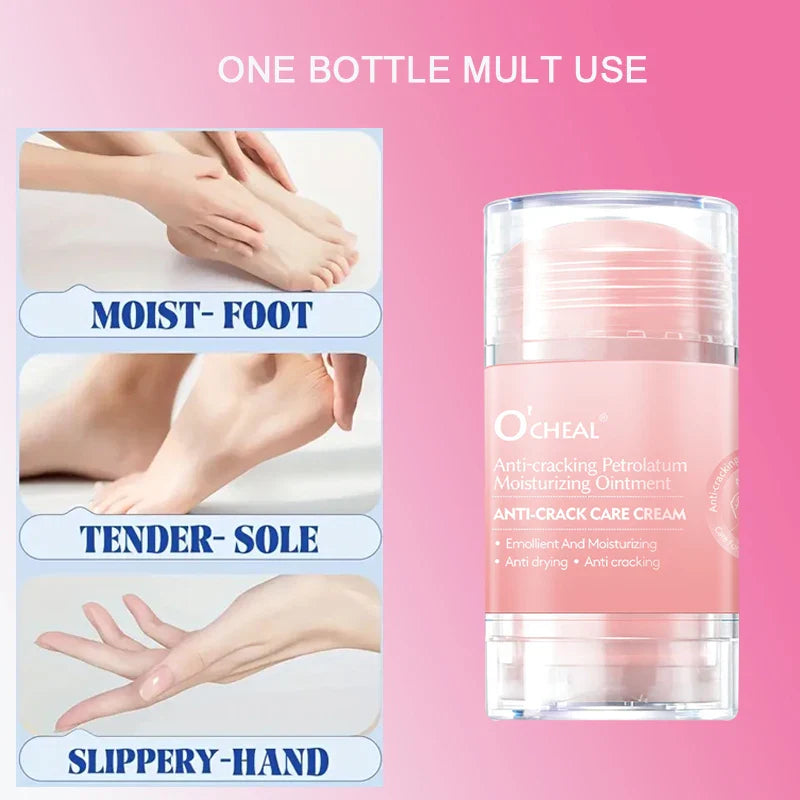 2-Pack Anti-Crack Hand & Foot Cream for Dry & Cracked Skin