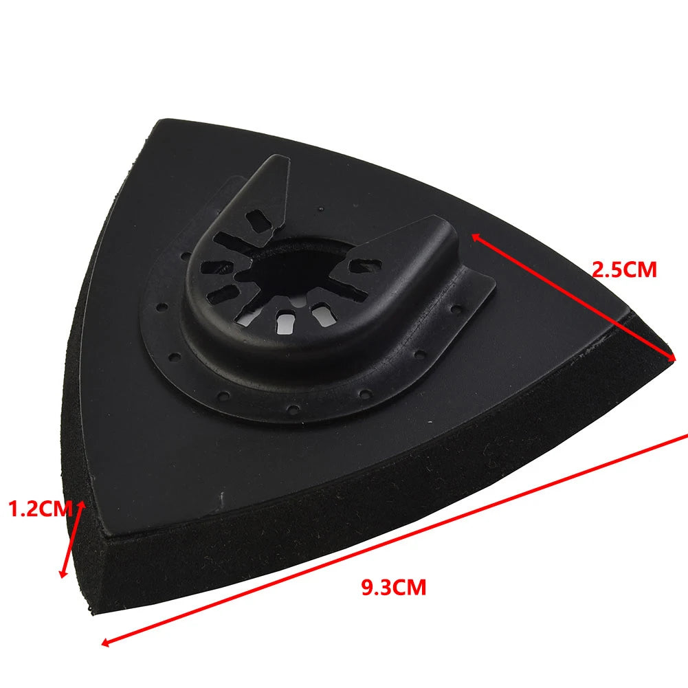 Triangular Oscillating Tool Sanding Pad Quick Release Fit Multi