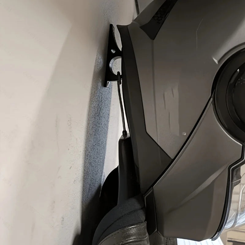 Plastic Material Motorcycle Helmet Bracket Integrated Arc-shaped