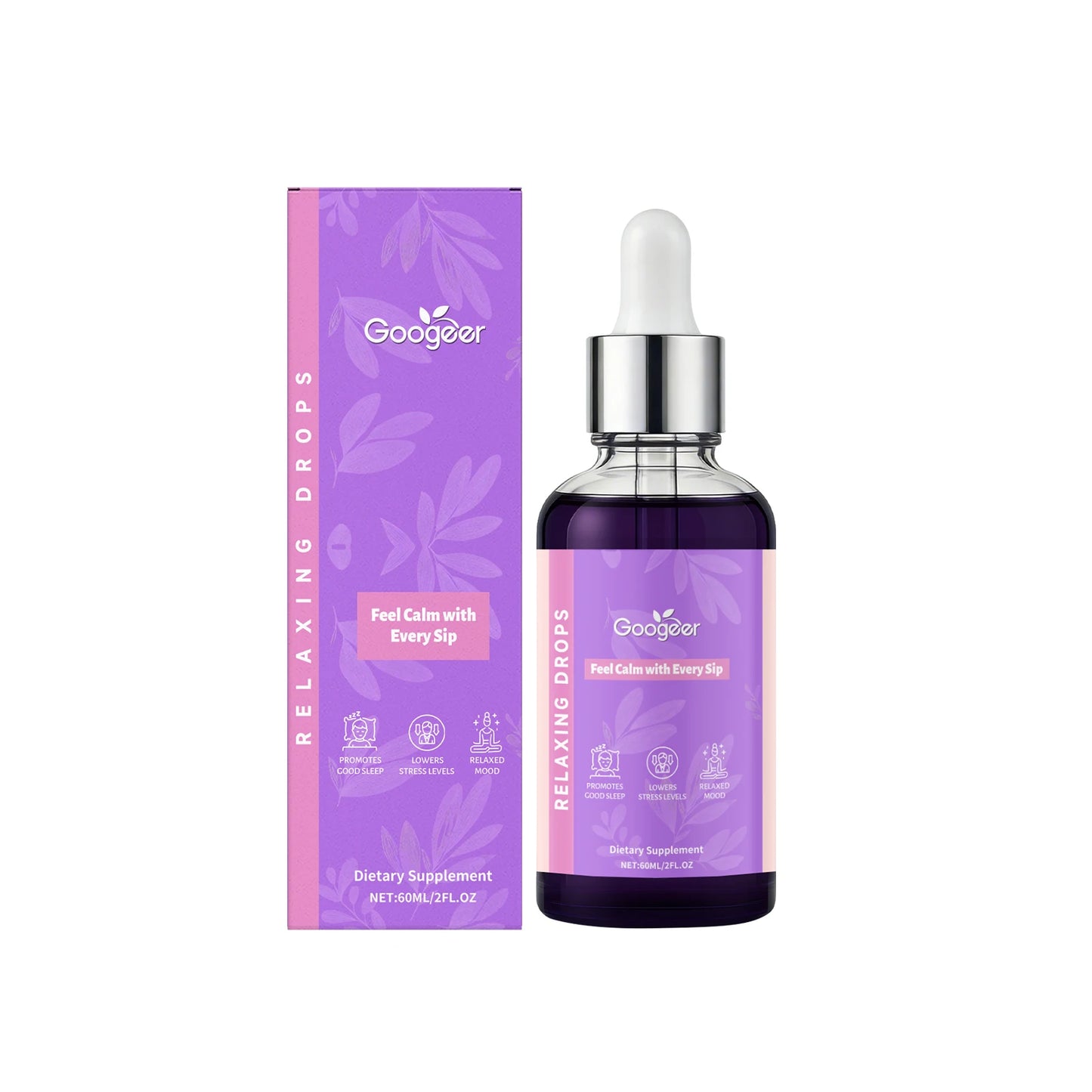 Googeer Botanical Drops – Lavender & Chamomile 60mL Wellness