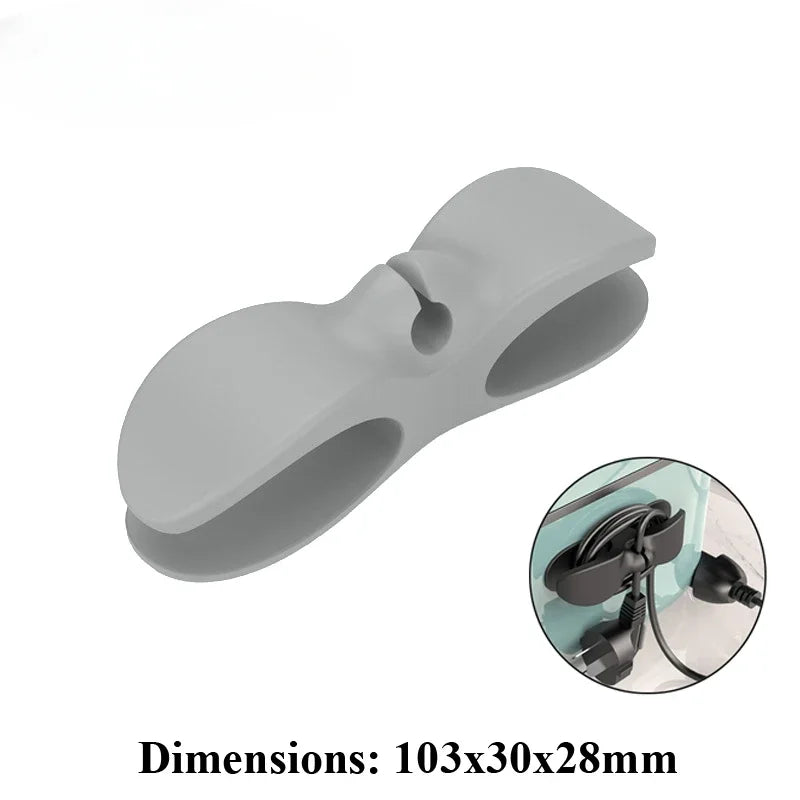 Silicone Cable Wire Organizer Clips for Kitchen Appliances