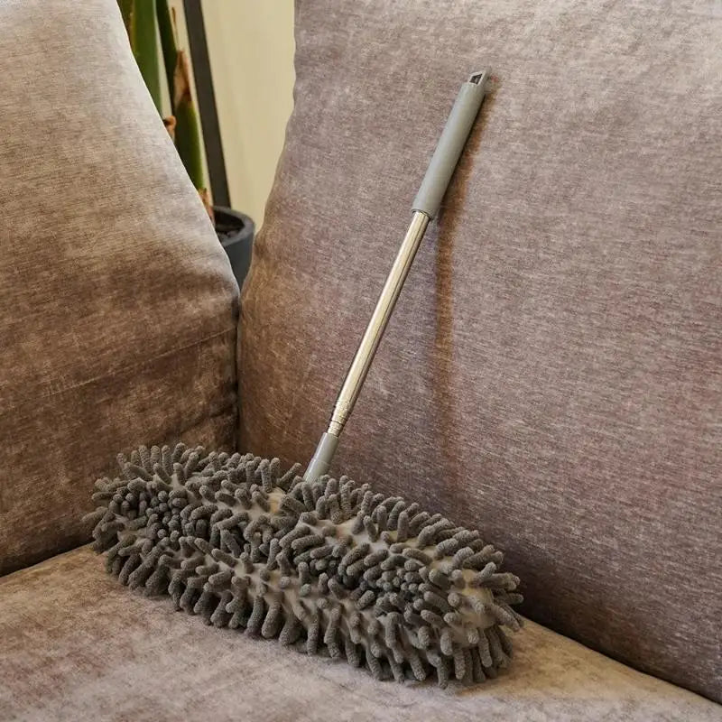 Telescopic Chenille Duster – Extendable Wand for High Ceilings