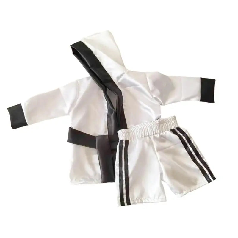 Baby Boxing Photography Outfit | Newborn Robe & Shorts 0-6M