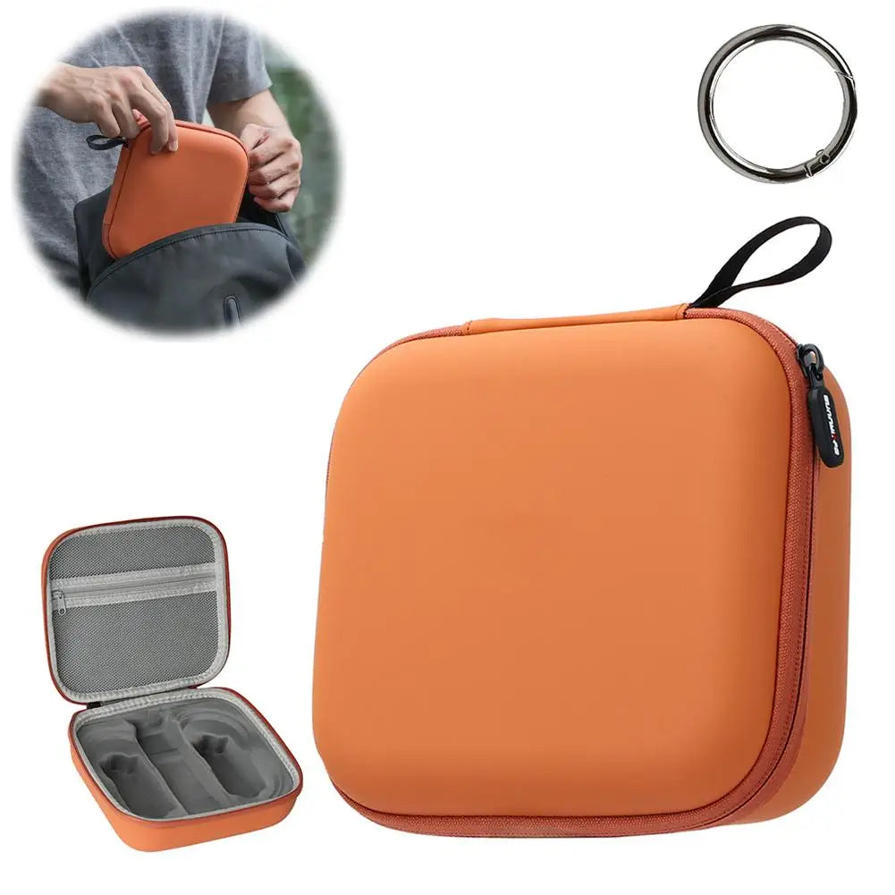 For DJI Neo 2 Drone Hard-Shell Storage Bag Waterproof And Dustproof Portable Case For Drone Accessories Peaceful Pleasures Health and Wellness Orange