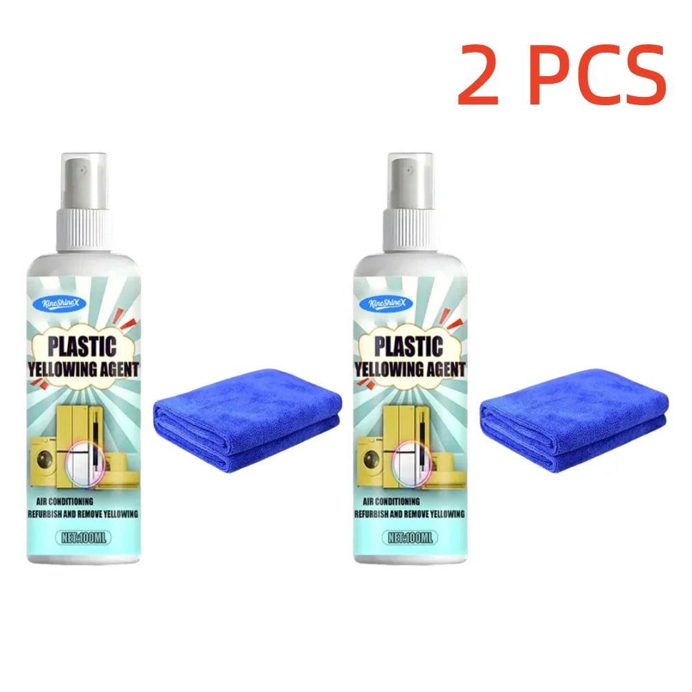 Plastic De-Yellowing Cleaning Agent – 100ml Anti-Oxidation