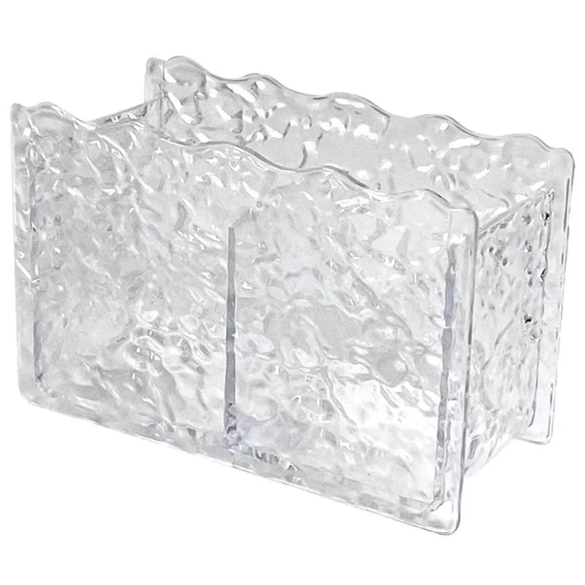 Transparent Cosmetics Storage Box Pencil Holder Stationery Sorting Box Lipstick Eye Shadow Eyebrow Pencil Storage Display Stand Peaceful Pleasures Health and Wellness Transparent