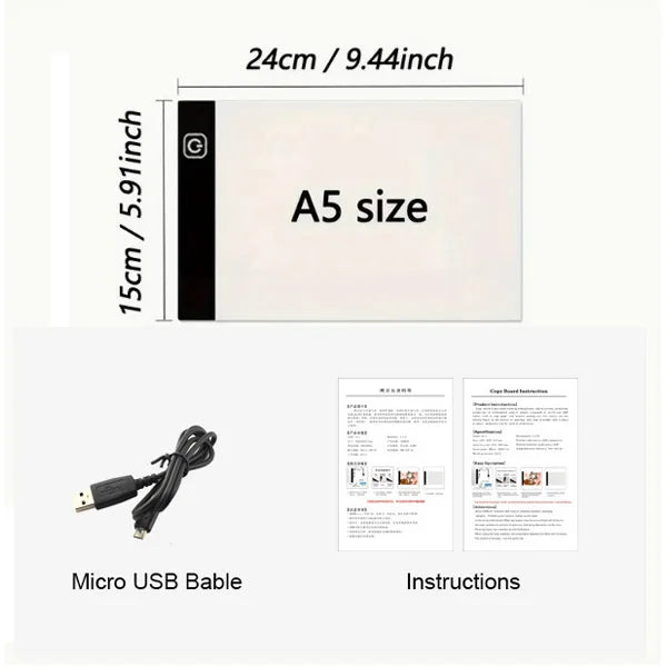 Led Drawing Copy Pad 3 Level Dimmable Board Table Animation Painting